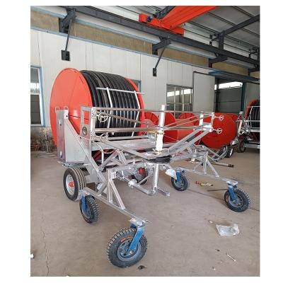 China Metal Hose Reel Irrigation System with Travelling Sprinkler Gun The Ultimate Watering Solution for sale