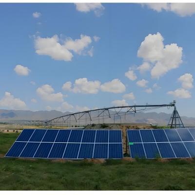 China 168 cm Diameter Solar Energy-Powered Core Pump Motor Center Pivot Irrigation System for Agriculture Farm and Potato Farm for sale