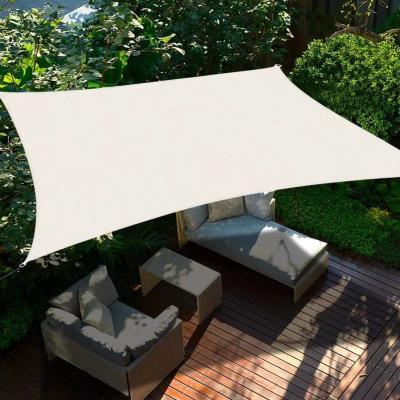 China Outdoor Waterproof Sun Shade Sail Oxford Cloth Sunscreen Rain Cover for Garden Courtyard Beach Awning for sale