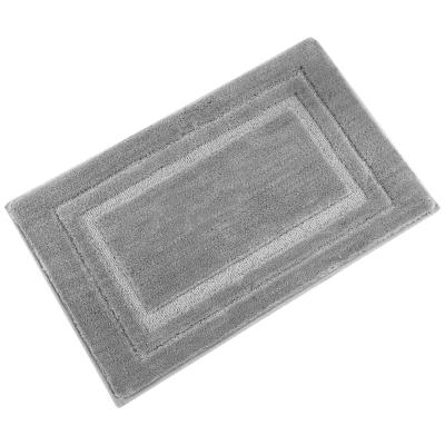 China Machine Washable Wash Non Slip Water Absorbent Microfiber Bath Mat Bathroom Door Mat for sale