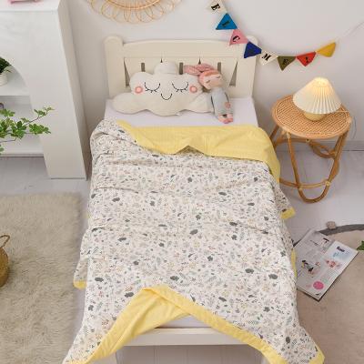 China Cool Feeling 100% Cotton Baby Comforter New Design Summer Cool Feeling Comforter For Kids for sale