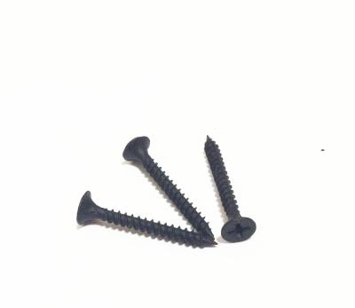 China Hot Sale Big Round Black Head Phosphated Tape Drilling Screws Drywall Screws for sale