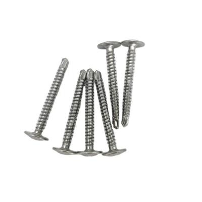 China Latest Style Long Stainless Steel Round Self Torx Decking Timber Drilling Screws for sale