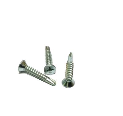 China New Design Round Long Slotted Csk Countersunk Head Self Drilling Tapping Screws for sale