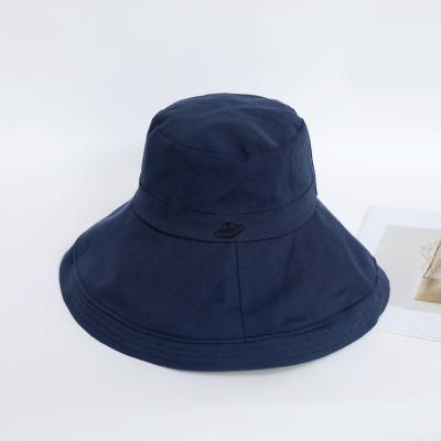 China Large Gutters Hat Sun-shading Character Women Summer Travel Breathable Fisherman Hat New Outdoor Fishing Skin for sale