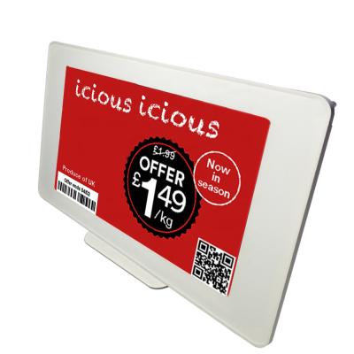 China Supermarket Suny 7.5 Inch S-ET750R Eink Display Digital Electronic Price Tag Shelf Label for sale