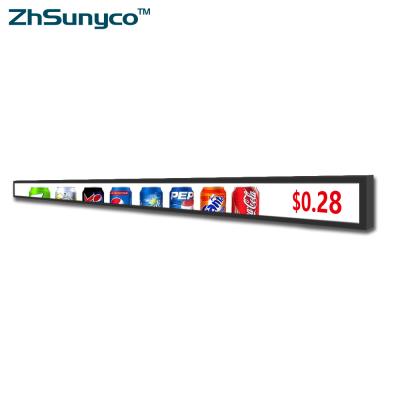 China Indoor and outdoor ad display 47.1 inch high quality lcd advertising screen display panel/stretched lcd display for advertising display dishes for sale