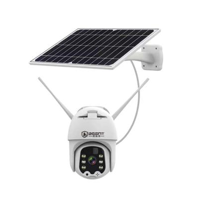 China Full Full HD 1080P 4G PTZ Solar HD 1080P Camera Security With GSM Signal 30M IR Distance Te koop