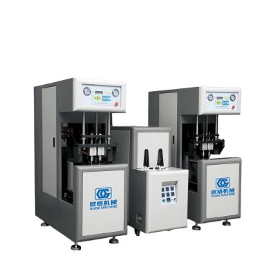 China Plastic Semi Automatic Pet Bottle Used Bottle Blow Molding Machine 2 Cavity Blow Molding Machine for sale