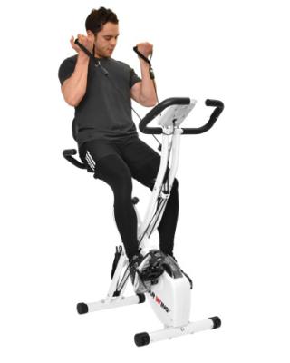 China Home Gym Mini Fitness Home Indoor Stationary Spinning Bicycle Magnetic Home Use Rotation Exercise Bike for sale