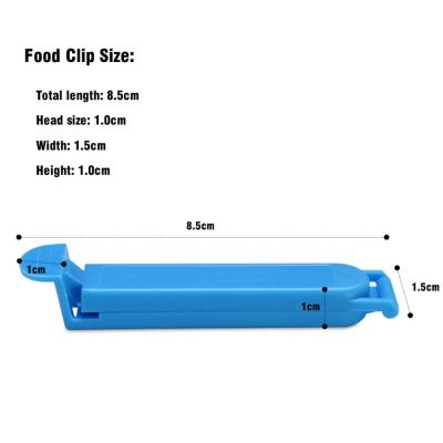 China 2020 New Design Sustainable Plastic Bag Sealing Clips for sale