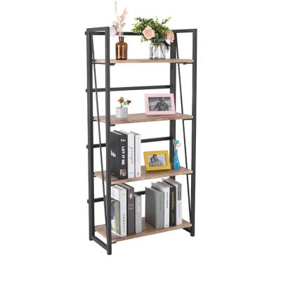 China Folding Adjustable Home Book Shelves (Size) Steel Desks Bookcase Customize Metal Folding and Mix Folding Bookcase Computer Desk for sale