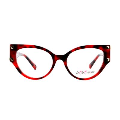 China For Optical Glasses And Decoration Cellulose Acetate Luxury Frame Anti Blue Light Glass Luxury Frame Rimless Glasses for sale