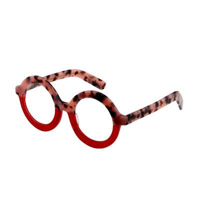 China For Optical Glasses and Decoration Eyeglasses High Quality Oversized Big Round Eyeglass Optical Glasses for Unisex for sale