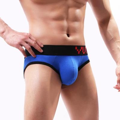 China YUTATA European men's underwear sustainable cross-border cotton business briefs underwear and American size for sale