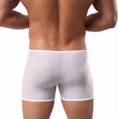 China A viable chip transparent men's sexy underwear briefs for men gay boys in white briefs underwear sex for sale