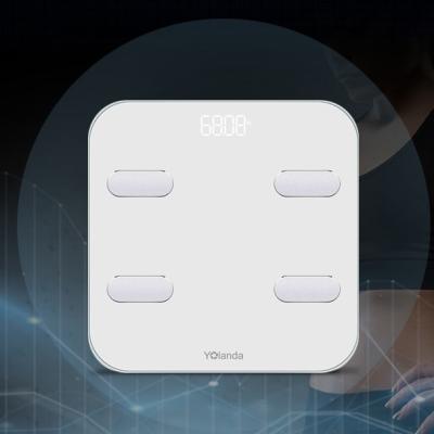 China Disposable Bathroom Scale Body Fat Scale Ble Smart Connection To App Feelfit Renpho Supplier for sale