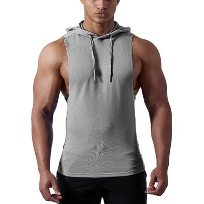 China 2020 Wholesale OEM Breathable Cotton Stringer Tank Tops Custom Gym Mens Sports Vest for sale