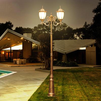 China European Style Outdoor Lighting Garden Street Post Light Waterproof Aluminum Post Landscape Decorative Nordic Post Light for sale