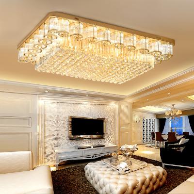 China Modern Indoor Decorative Bedroom Home Weddings Luxury Hotel Living Room Engineering Villa Cake Crystal Ceiling Light for sale