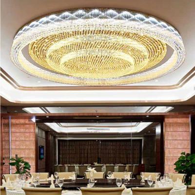 China Luxury Modern Indoor Gold Crystal Dinning Room Lighting Ceiling Lights For Home Decorations Hotel Lights for sale