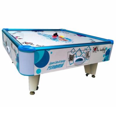 China Blue Air Hockey Table Coin Operated Electronic Indoor Airhockey 4 Player Game Machine à venda