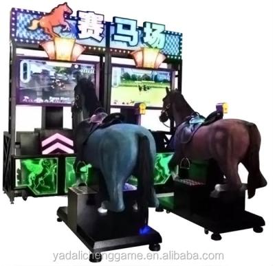 China 2020 New Style Electronic Coin Operated Arcade Horse Racing Game Machine L3000*3200*3200 GoGo Jockey Horse Riding 2 Players à venda