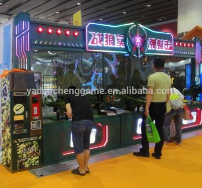 China Popular Hero Coin Operated Arcade Machine Gun Shooting Hunting Game Machine 6 Players à venda