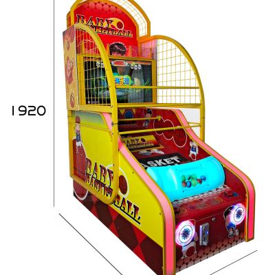 China 2021 New Kids Loved Street Baby Basketball Game Cool Igniting Coin Operated Machine With Electric Scoring And Ticket W810*D1900*H1860mm à venda