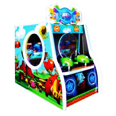 China Electric Exciting No Stop Coin Operated Savage Adventure Shooting Simulator Game Machine 60*65*135cm for sale