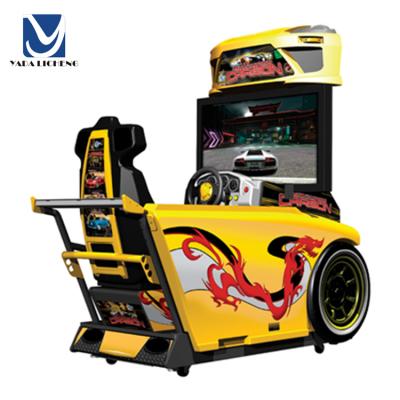 China Amusement Centercoin Powered Simulator Arcade Redemption Racing Car Game Machine 2 Players à venda