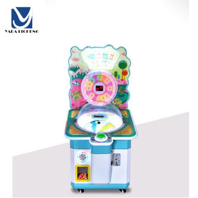 China Metal+Acrylic+Plastic Baby Paradise Kids Coin Game Machines Prize Lollipop Selling Candy Coin Game Machine à venda