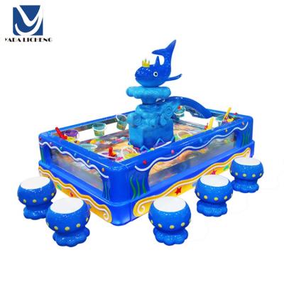 China New Style 3D Acrylic FISHING PONDS Arcade Fishing Game Machine Indoor Playground à venda