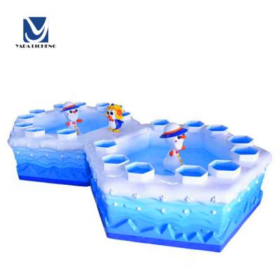 China Fiberglass Amusement Kids Snow Fiberglass Ice Fishing Waters Pond Game Machine à venda