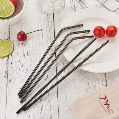 China Sustainable Milk Tea Drinks Juice Puff Set Case Metal Iron Beach Bag Stainless Steel Straws for sale