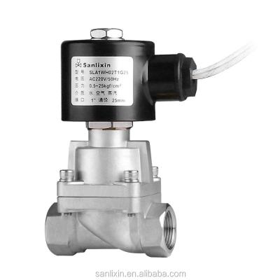 China SLA SS 1/4-2 Series 2/2way Piston Actuated Solenoid Valve for sale