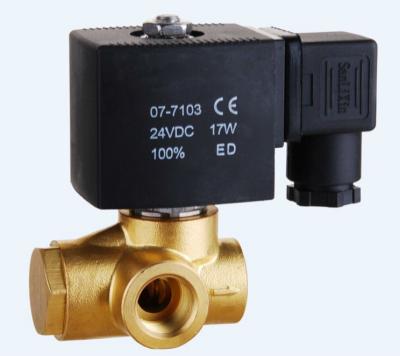 China Stainless Steel Brass High Pressure Big Orifice Solenoid Valve for sale