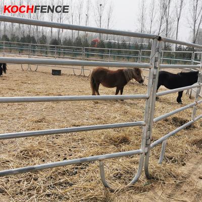 China Easily Assembled High Quality Wholesale For Farm Galvanized Fence, Arena Rail Horse Fence Used For Horses for sale