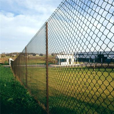 China Easily Assembled Hot Selling PVC Coated 8ft Anti-rust Durable Fence Chain Link Fence For Farm Fence for sale