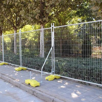 China Australia Standard Temporary Easily Assembled Portable Barrier And Fence Clamp Safety Construction Protective Fence for sale