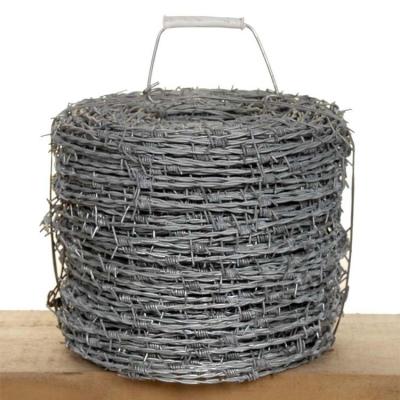 China Government Buildings And Pasture Border Low Price Security Galvanized Barbed Wire 16*16 Gauge 50Kg Per Roll Farm Fence Protection Barbed Wire for sale