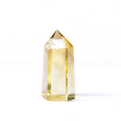 China China Wholesale Natrual Point Citrine Crystal Rainbow Citrine Quartz Obelisk for sale