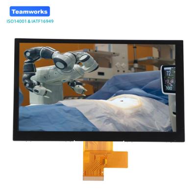 China Automotive And Aerospace One Year Warranty 7.0 Inch 1024*600 IPS+LVDS TFT LCD Module LCM Display High Resolution Panel Industrial Application for sale