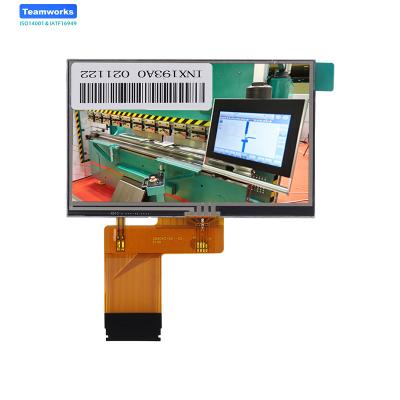 China New 4.3 Inch 480*272 Module 480*272 Year Warranty IPS+RGB High Quality LCM TFT LCD Display Customizable Industrial Application One Panel for sale