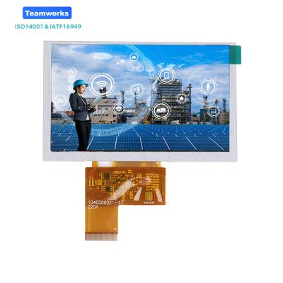 China Application Spot Wholesale 5.0 Inch 800*480 TN RGB Tft LCD Display LCM Industrial Lcd Display Module for sale