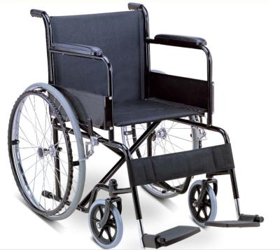 China Rehabilitation Center Cheapest Folding Lightweight Economical Used Manual Wheelchair for sale