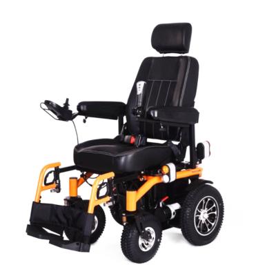 China Rehabilitation Center Power Off Road Heavy Duty Quick Stuff Folding Luxury Wheelchair for sale