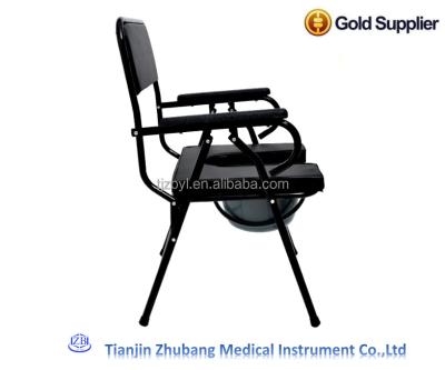 China Rehabilitation Center Health and Elderly Disabled Medicals Folding Toilet Chair for sale