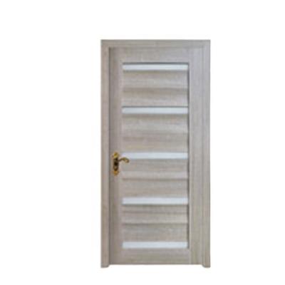 China Simple Bedroom Door Designs Modern Promotional Solid Wood Interior Door Wooden Door for sale