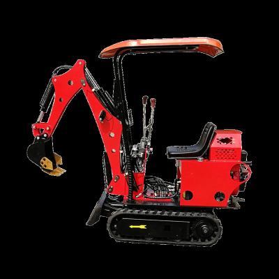 China Chinese Hotels Supply 0.8 Ton Small Mini Crawler Digger Excavator For Small Jobs for sale